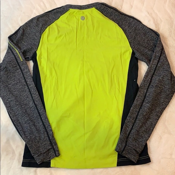 lululemon athletica Other - Lululemon Long Sleeve Shirt Neon Green S